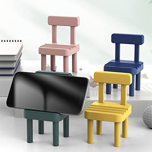 Стенд за мобилни телефони 4 парчиња Декоративни украси додатоци прилагодливи столици за мобилни телефони Таблета за таблети