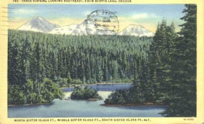 Скотс Езеро, разгледница во Орегон