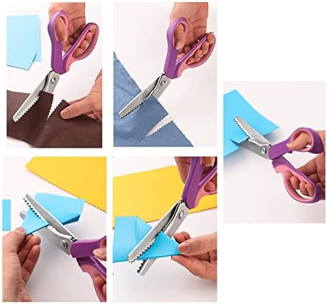Сите цели ножици со тешка ергономска удобност за удобност, занаетчиски уметнички работи за шиење ножици за шиење
