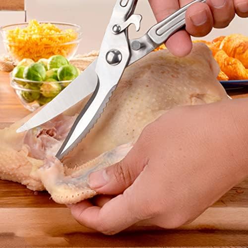 Хемотон Чомпс Турција живина од живина од кујнски ножици за кујнски ножици од месо од не'рѓосувачки челик мисирка ножици кујнски