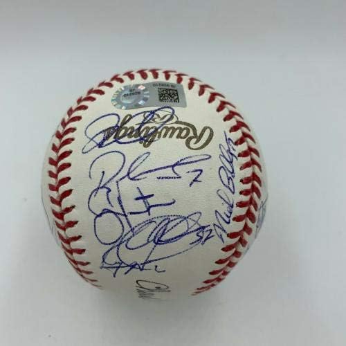 Тимот на шампиони во Светска серија на Филаделфија Филис Филис го потпиша В.С. Бејзбол JSA COA - Автограмирани бејзбол