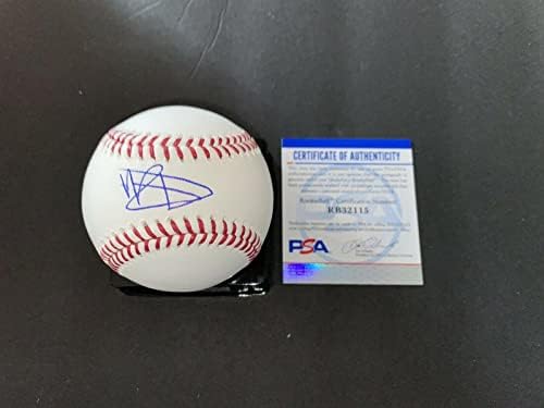 Рајли Грин потпиша официјален бејзбол на мајорската лига Детроит Тигерс ПСА/ДНК 4 - Автограмски бејзбол