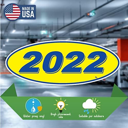 Верса Тагови 2022 2023 &засилувач; 2024 Овален Модел Година Автомобил Дилер Прозорец Налепници Гордо Направени Во Сад Верса
