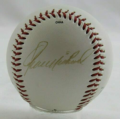 Gene Stick Michael потпиша автоматски автограм бејзбол Б88 - автограмирани бејзбол