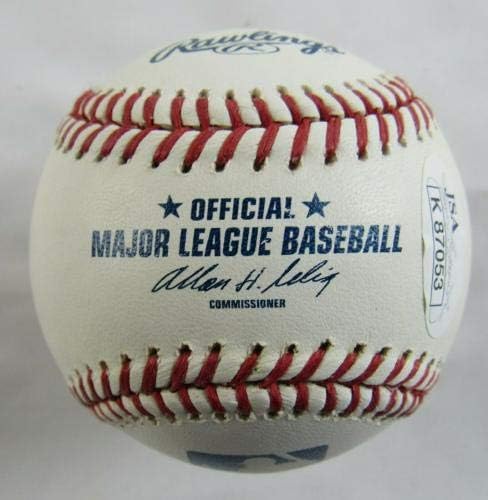 Enенри Мејаја потпиша авто -автограм Rawlings Baseball JSA K87053 - Автограмирани бејзбол