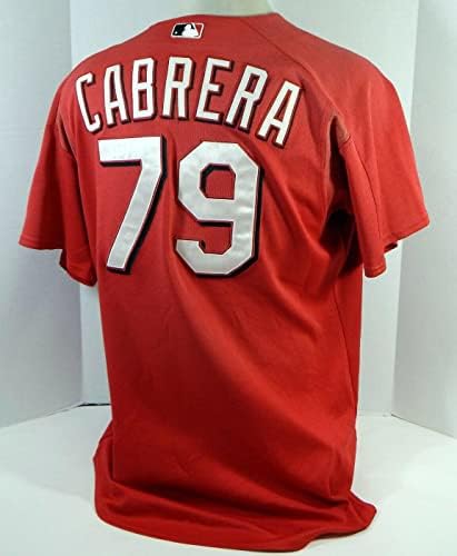 2003-06 Синсинати Редс Кабрера #79 Игра користеше црвен дрес Екс Св.