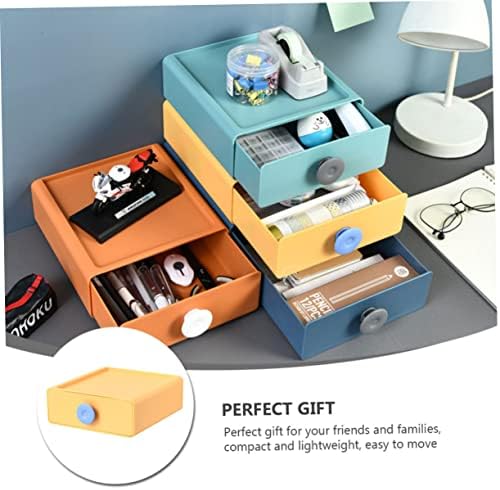 Кутија За Складирање Кутија неродеко 1pc Пластични Фиоки Организатор За Шминка За Организатор На Биро Кутија За Организатор