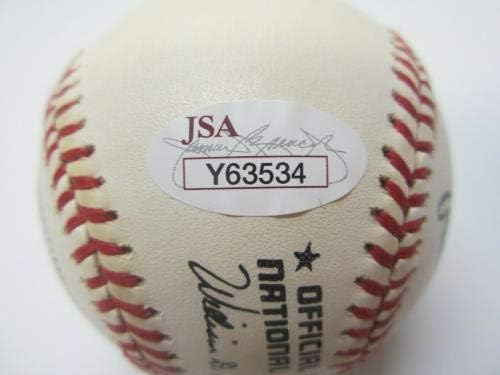 Чак Конорс Бруклин Доџерс потпиша официјален бејзбол Onl JSA LOA - Автограмски бејзбол