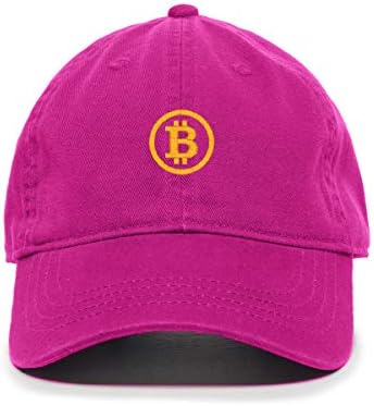 Технолошки дизајн Bitcoin Cryptocurrency безбол капаче извезена памук прилагодлива тато капа