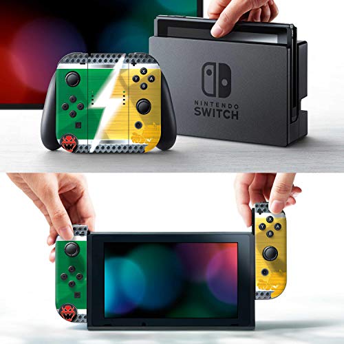 Контролер Gear Nintendo Switch Switch & Screen Protector Set - радост -конзола и конзола - Супер Марио - „Bowser vs“ - Nintendo