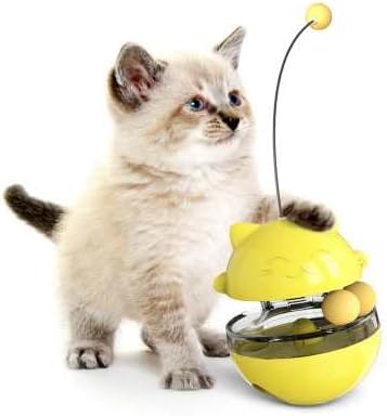 Мачка-Вкусно Лекување Тамблер: Интерактивна Играчка За Миленичиња За Разиграни Шепи