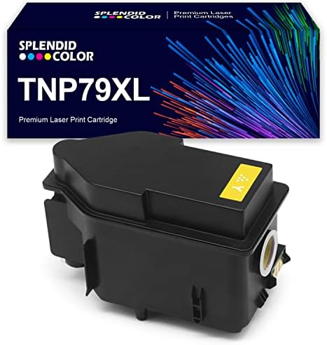 SplendIdColor повторно воспоставен TNP79 TNP-79 Yellowолта тонер за тонер со висок принос компатибилен за Konica Minolta Bizhub