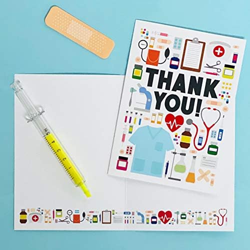 Мали Изрази - Комплет Картички За Медицинска Благодарност За Медицински Сестри, Лекари, Емт И Медицински Административен Персонал