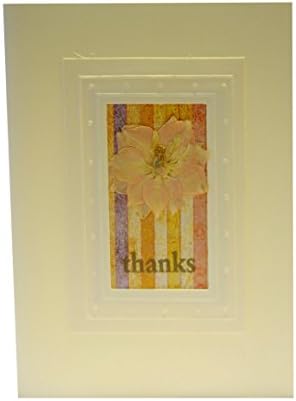 Biellafiore рачно изработен цвет Ви благодариме картичка