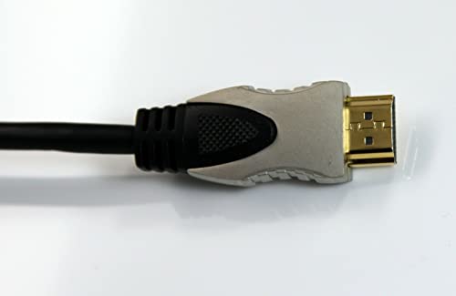 1 Компјутер На Премиум HDMI Кабел 15ft 1600p, Компатибилен СО PS3 Компатибилен Со Xbox HDTV Метална Глава