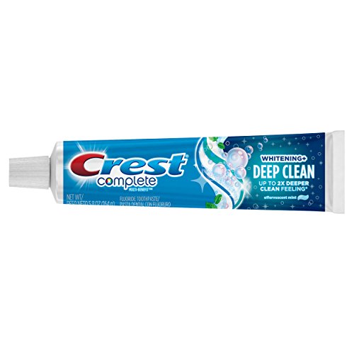 Комплетно белење на сртот плус длабока чиста паста за заби, извонредна нане, 5,8 унца