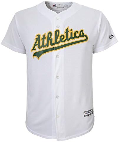 Величествена атлетска окландска атлетика кул база MLB реплика Jerseyерси Зелена бејзбол Трикот маица маица