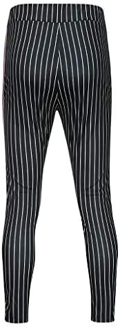 Xxzy машка крпеница шарени џогери џемпери панталони со долги панталони кои влегуваат обични машки пантолони фустан, пантолони