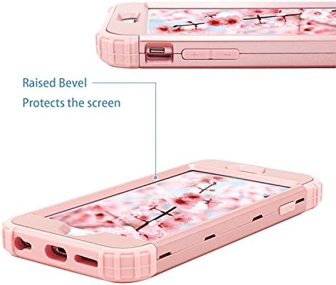 Fingic Iphone 6S Случај, Iphone 6 Случај, 3 во 1 Хибриден Случај За Жени Девојки Против Лизгање На Целото Тело Отпорен На Удари