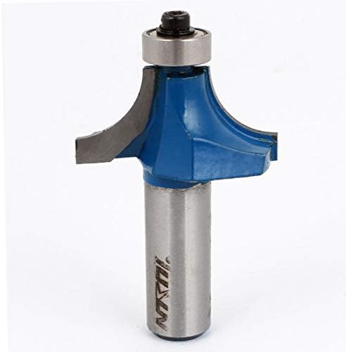 AEXIT 1/2 X SPECIAL ALATE 1 Silver Tone Blue End Leaging Corner Onder Router Bit Model: 19AS207QO482