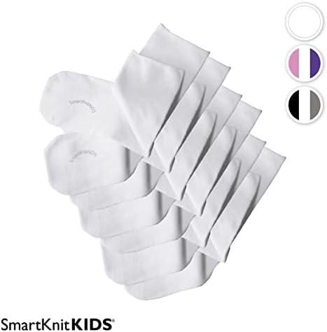 SmartKnitKids Беспрекорни чорапи за чувствителност 6 пакувања - направени во САД