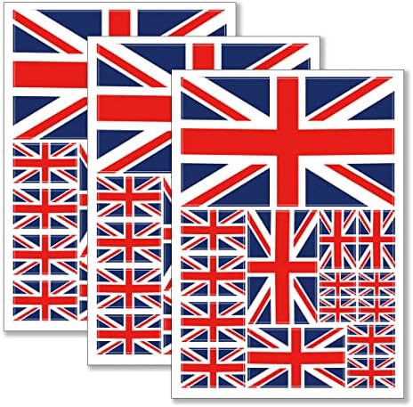 QQSD Обединетото Кралство Велика БРИТАНИЈА Британско Знаме Налепница Унија Џек Декал Во Повеќе Големини