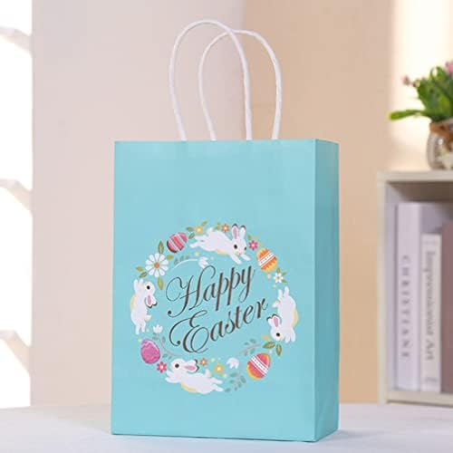 ПРЕТИЗУМ Рефус Торби За Подароци 16 парчиња Велигденски Кеси За Подароци Торби За Третирање Зајаче Хартија За Велигденски Ден
